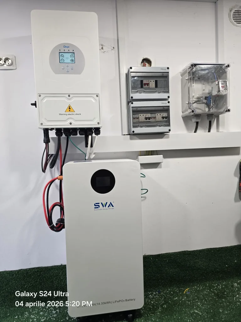 Sistem Fotovoltaic 6 kW + Stocare 14,33 kW