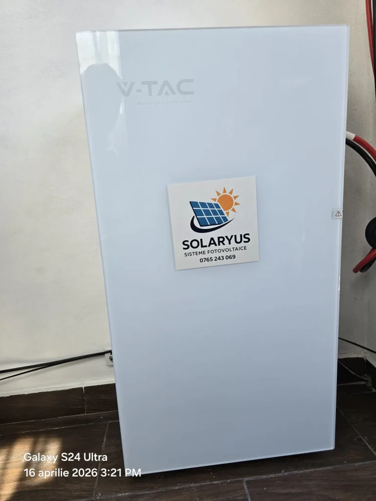 Sistem Fotovoltaic 8 kW + Stocare 10 kW