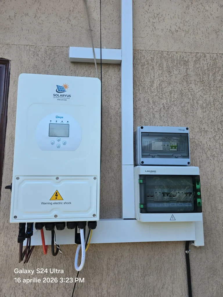 Sistem Fotovoltaic 8 kW + Stocare 10 kW